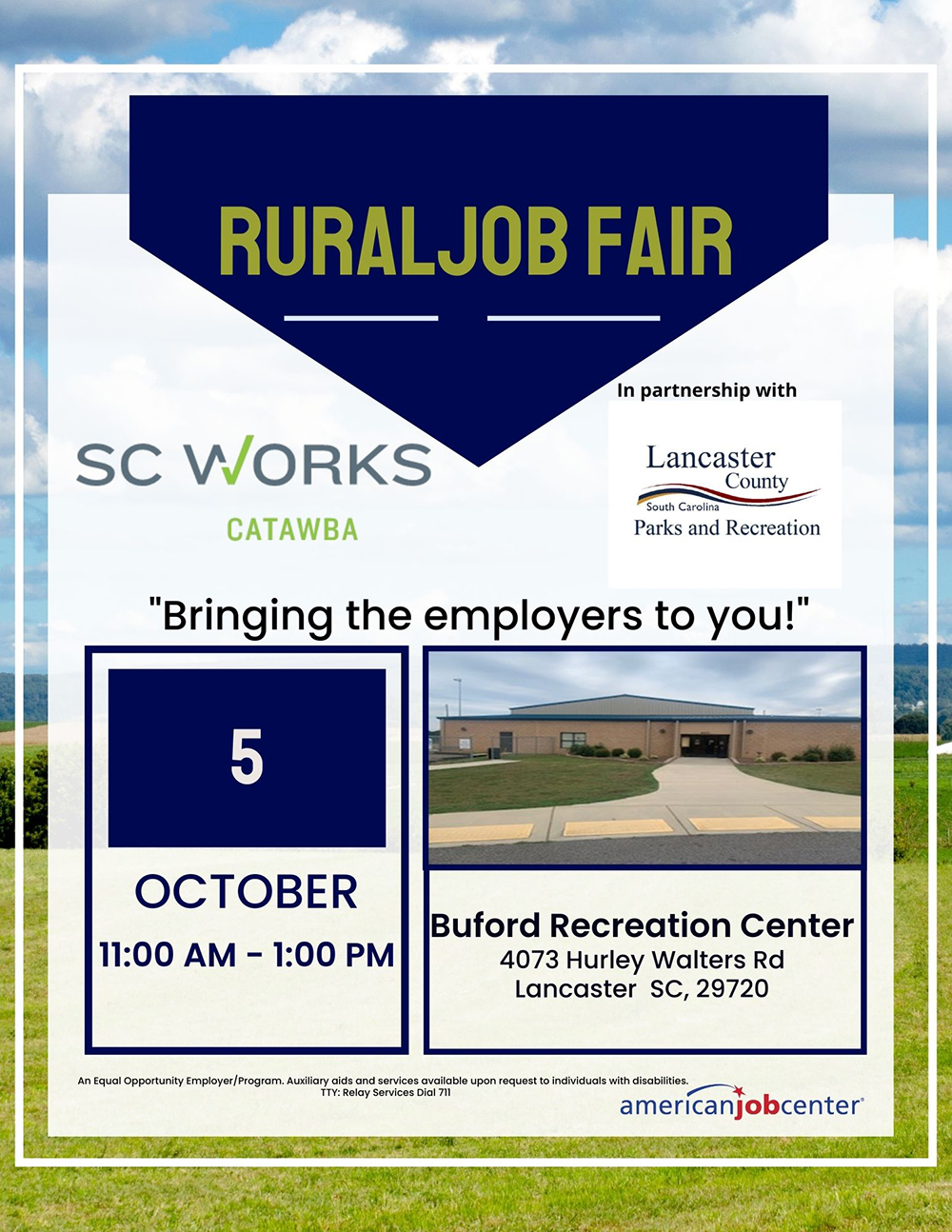 Rural Job Fair Event Buford 2022